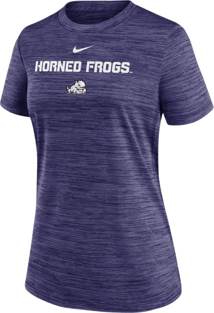 Texas Christian University Horned Frogs Velocity Women's Short Sleeve T-Shirt