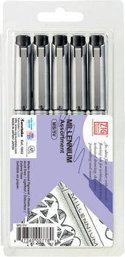ZIG MILLENNIUM 5PCS SET BLACK