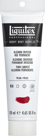 Heavy Body Acrylic 4.65oz Tube Alizarin Crimson Hue