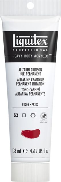 Heavy Body Acrylic 4.65oz Tube Alizarin Crimson Hue