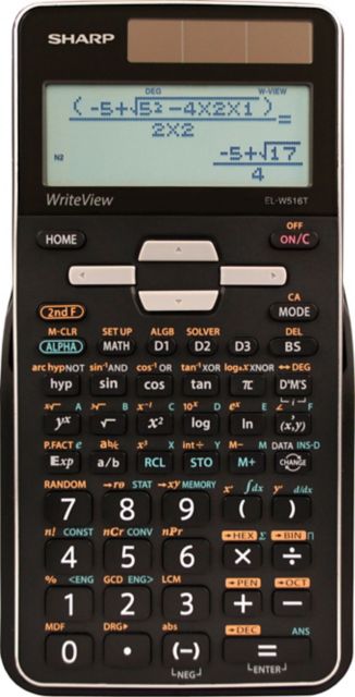 Sharp EL-W516TBSL Scientific Calculator - ONLINE ONLY