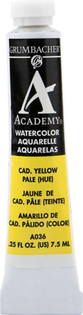 Academy Watercolor Cadmium Yellow Pale 7.5ML