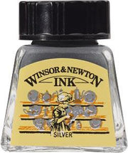 DRAWING INK 1/2 OZ SILVER