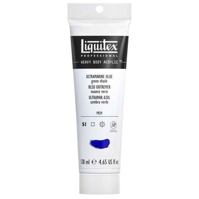 HEAVY BODY ACRYLIC 4.65OZ TUBE ULTRAMARINE BLUE