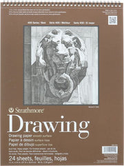 DRAWING 400 SMOOTH 11X14 SPIRAL BOUND 24 SHEETS