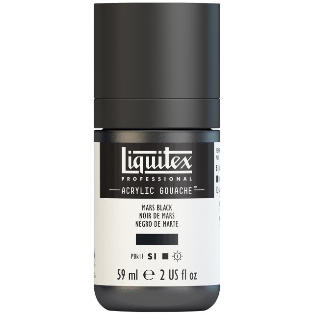 ACRYLIC GOUACHE 59ML MARS BLACK