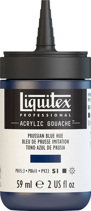 Acrylic Gouache 59ML Prussian Blue Hue