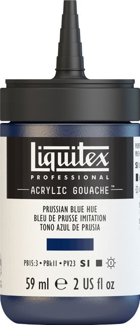 Acrylic Gouache 59ML Prussian Blue Hue