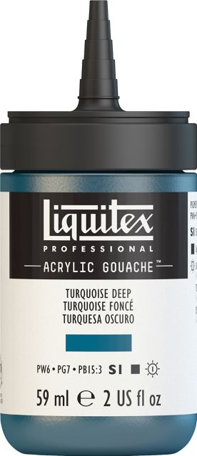 ACRYLIC GOUACHE 59ML TURQUOISE DEEP