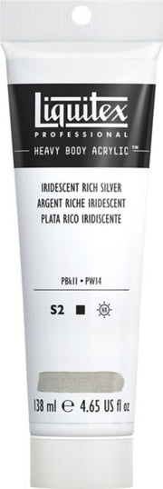 Hb Acrylic 4.65Oz Iridescent Bright Silver