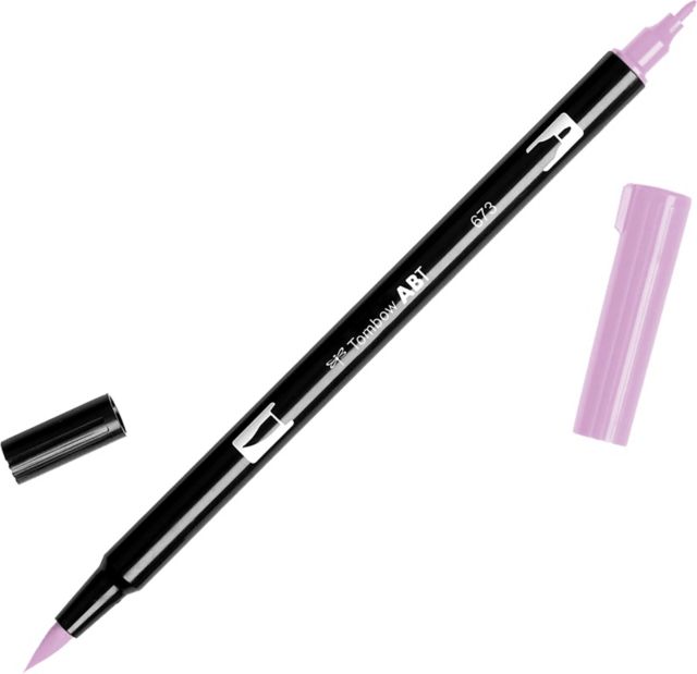 ABT DUAL BRUSH 673 ORCHID