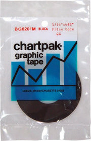 SPEC-TAPE BLK MATTE 1/16X648IN