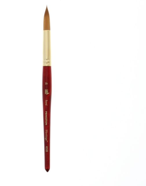 Heritage Sythetic Sable Brush Watercolor Round 16