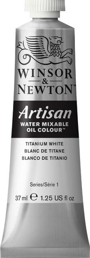 ARTISAN WATER MIXABLE OIL  37ML TITANIUM WHITE