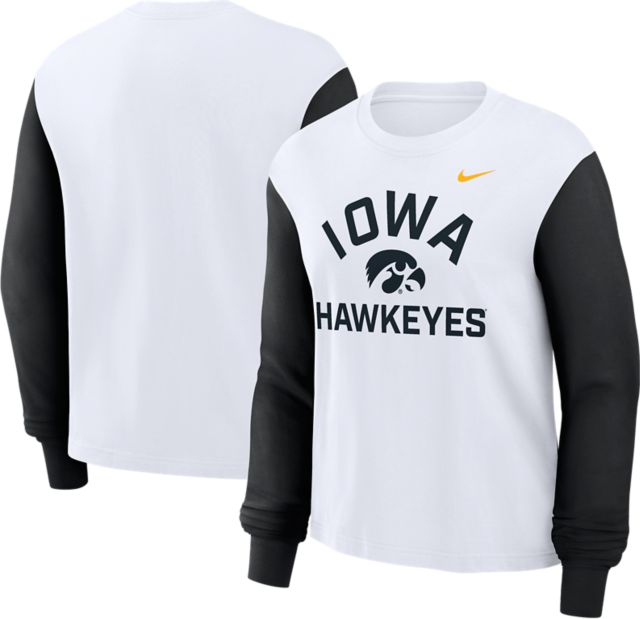 University of Iowa Hawkeyes Women's Boxy Long Sleeve T-Shirt