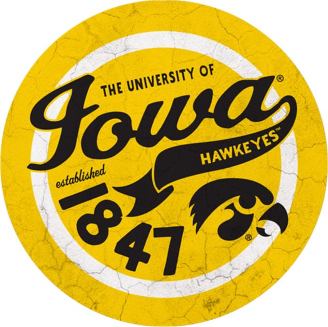 University of Iowa 4in Coaster