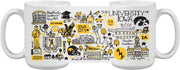 University of Iowa 15 oz. Impact Mug
