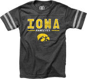 University of Iowa Hawkeyes Boys Backfield Short Sleeve T-Shirt