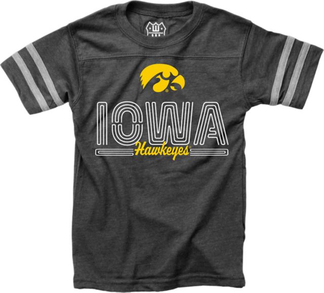 University of Iowa Hawkeyes Toddler Backfield Short Sleeve T-Shirt