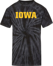 University of Iowa Tie Dye Short Sleeve T-Shirt