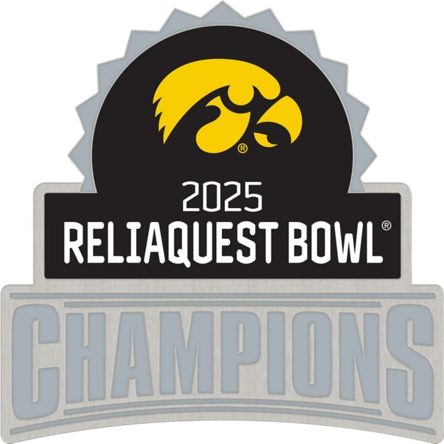 University of Iowa Football 2024 Bowl Champions Pin