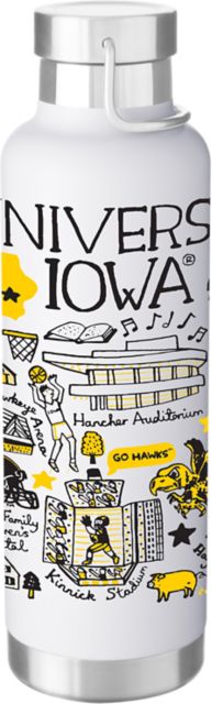 University of Iowa 24 oz Bottle