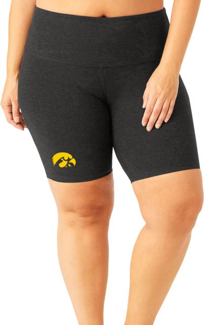 University of Iowa Beyond Yoga High Waisted Biker Short Plus Size