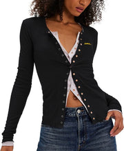 Iowa Free People Womens Going Places Cardi Iowa Script - Small
