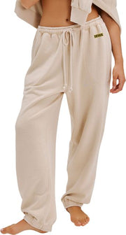 Iowa Free People Womens Slow it down Jogger Hawkeyes Wordmark