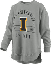 University of Iowa Women's Oversized Crewneck Sweatshirt
