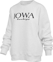 University of Iowa Hawkeyes Women's Oversized Crewneck Sweatshirt