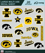 University of Iowa Large Sticker Sheet