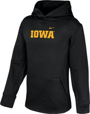 University of Iowa Youth Therma Hooded Sweatshirt