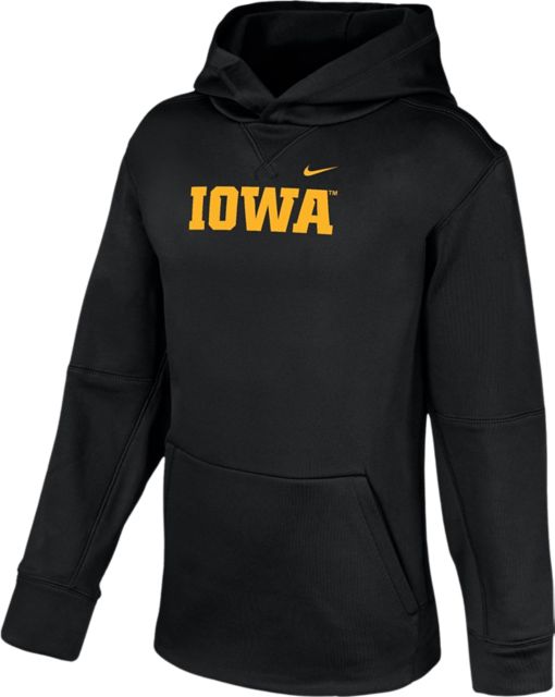 University of Iowa Youth Therma Hooded Sweatshirt