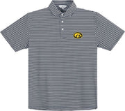University of Iowa Performance Stripe Polo