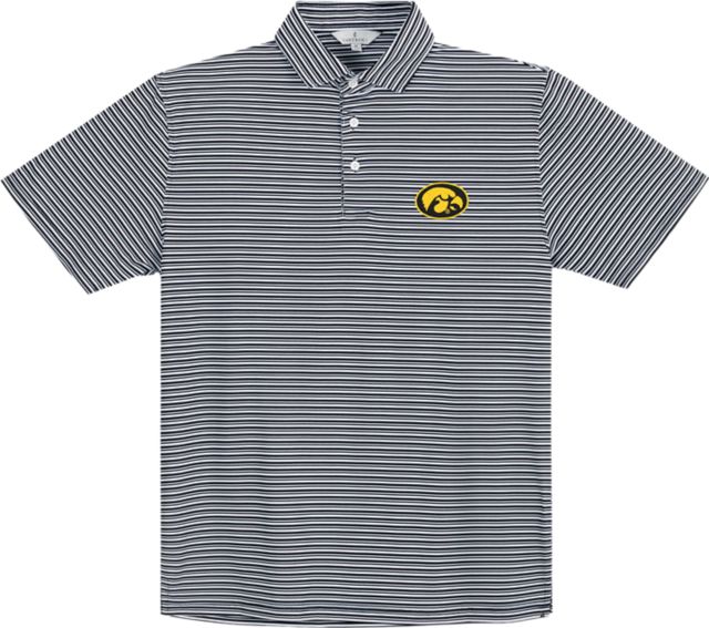 University of Iowa Performance Stripe Polo