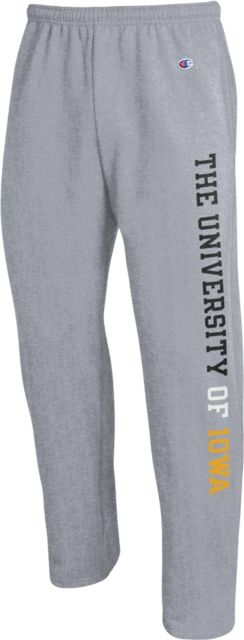 University of Iowa Open Bottom Sweatpants