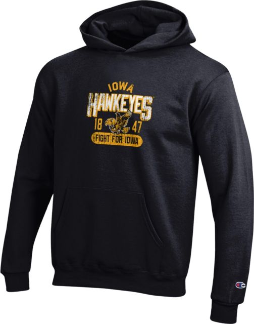University of Iowa Hawkeyes Youth Hooded Sweatshirt