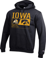 University of Iowa Wrestling Hooded Sweatshirt