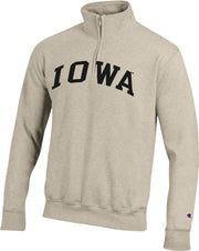 University of Iowa 1/4 Zip Powerblend Jacket