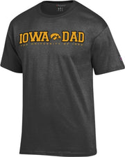 University of Iowa Hawkeyes Dad Short Sleeve T-Shirt