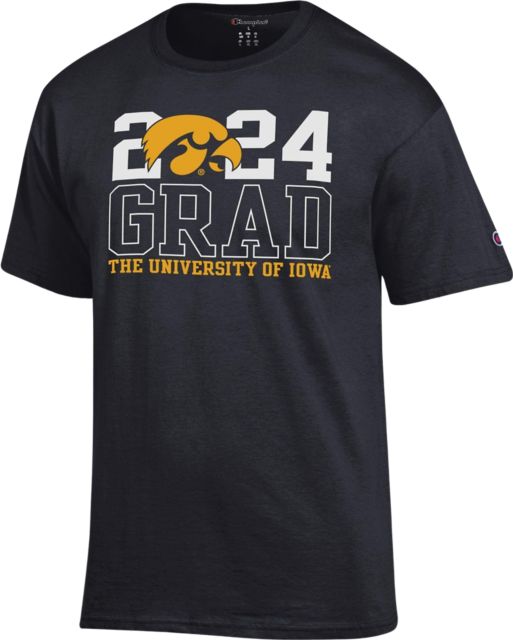 University of Iowa Hawkeyes Class of 2024 Short Sleeve T-Shirt