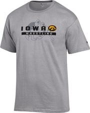 University of Iowa Hawkeyes Wrestling Short Sleeve T-Shirt