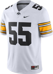 University of Iowa Hawkeyes Football #55 Road Jersey