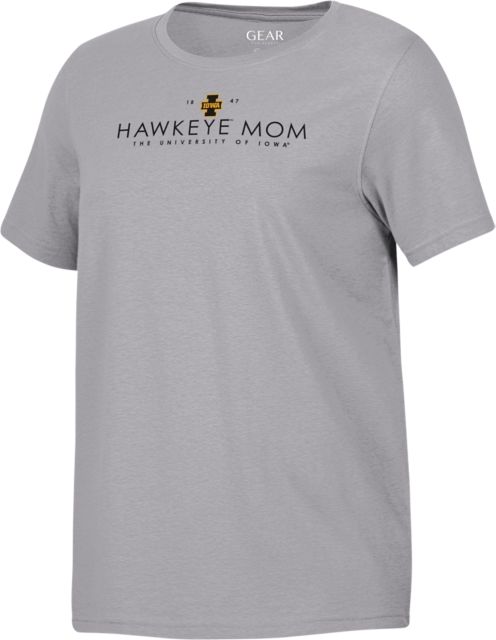 University of Iowa Hawkeyes Mom Short Sleeve T-Shirt