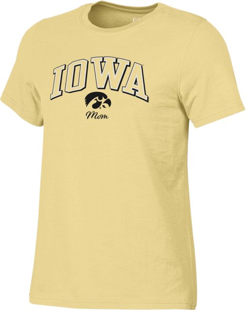 University of Iowa Hawkeyes Mom Women's Short Sleeve T-Shirt