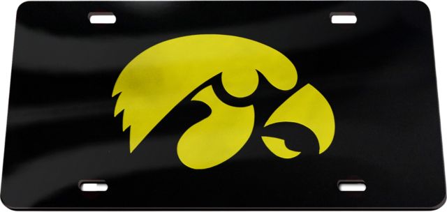 University of Iowa Hawkeyes License Plate