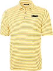 University of Iowa Striped Eco Polo
