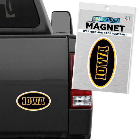 University of Iowa 4'' x 4'' Magnet