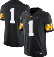University of Iowa Hawkeyes Football #1 Replica Jersey